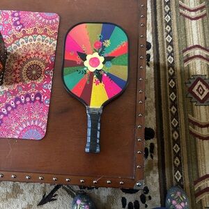 Natural Life Colorful Floral Paddle